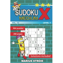 Sudoku X - medium, vol. 12