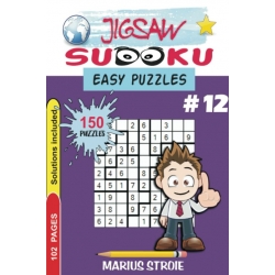 Jigsaw Sudoku - easy, vol. 12 