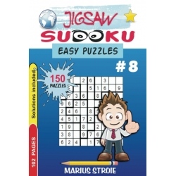 Jigsaw Sudoku - easy, vol. 8