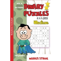  Binary Puzzles - medium, vol. 8