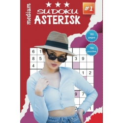 Asterisk Sudoku - medium - vol. 1