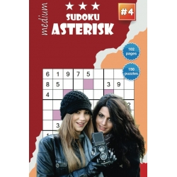 Asterisk Sudoku - medium - vol. 4 