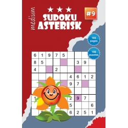 Asterisk Sudoku - medium - vol. 9