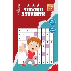 Asterisk Sudoku - medium - vol. 7