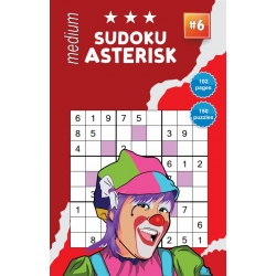 Asterisk Sudoku - medium - vol. 6