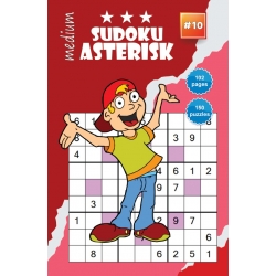 Asterisk Sudoku - medium - vol. 10