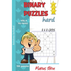 Binary Puzzles - hard - vol.6