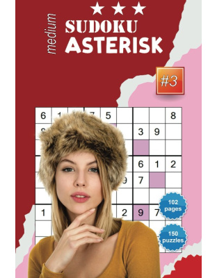 Sudoku Asterisk – medium, vol.3