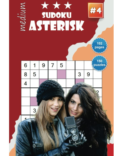 Sudoku Asterisk – medium, vol.4