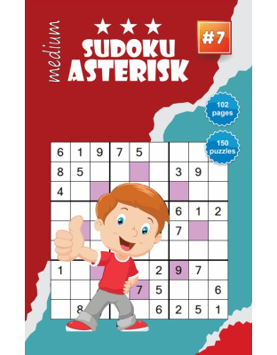 Sudoku Asterisk – medium, vol.7