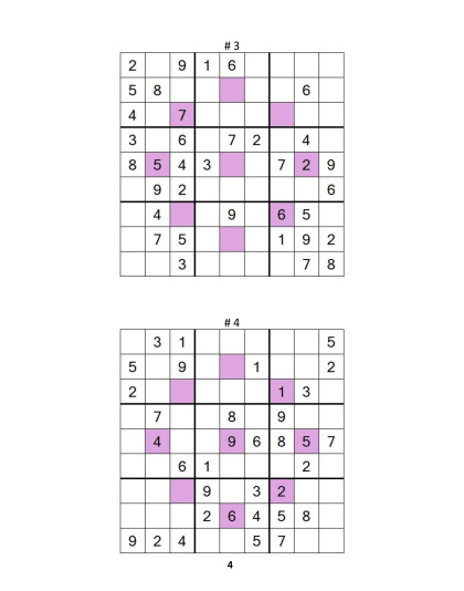 Sudoku Asterisk – medium, vol.8