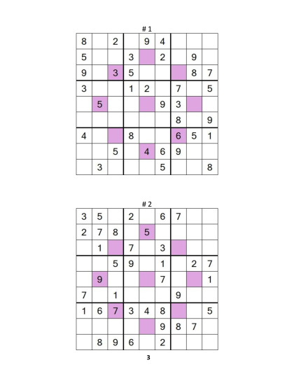 Sudoku Asterisk – medium, vol.11