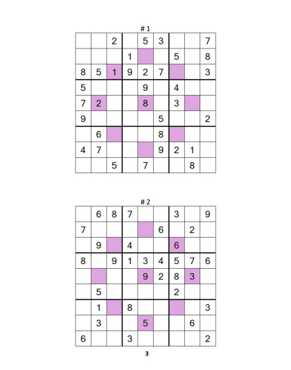 Sudoku Asterisk – medium, vol.12
