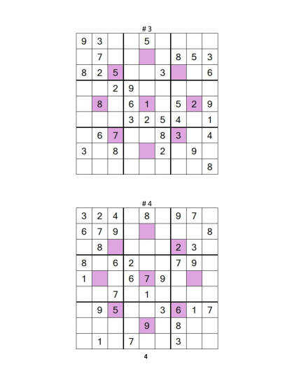 Sudoku Asterisk – medium, vol.9