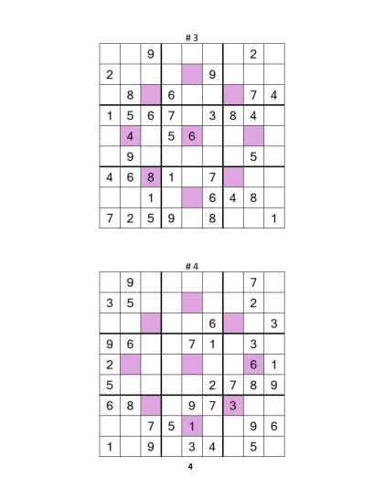 Sudoku Asterisk – medium, vol.11