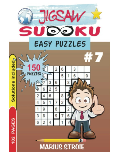 Jigsaw Sudoku easy - no.7