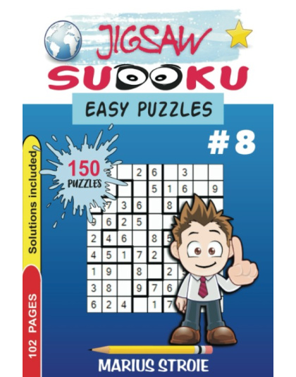 Jigsaw Sudoku easy - no.8
