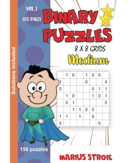 Binary Puzzles medium - vol.1