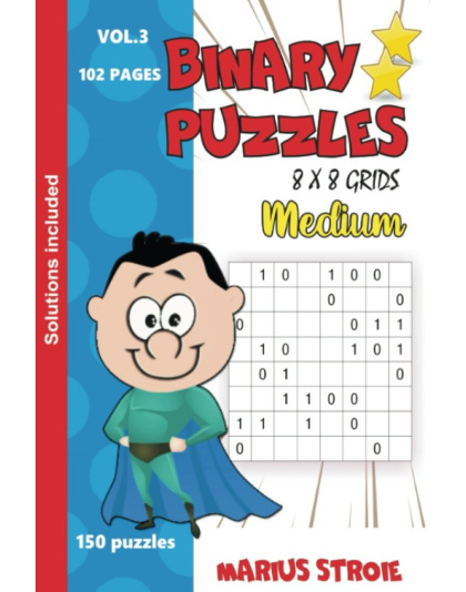 Binary Puzzles medium - vol.3