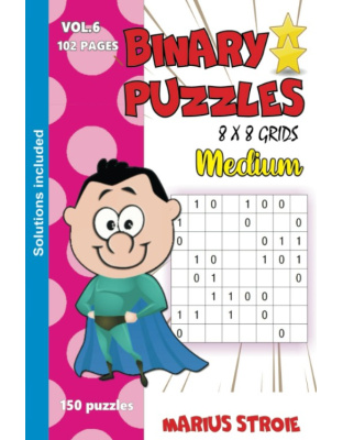 Binary Puzzles medium - vol.6