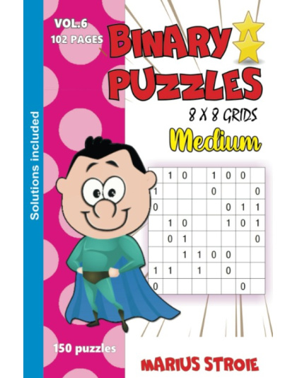 Binary Puzzles medium - vol.6