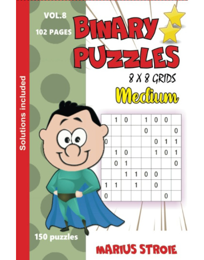 Binary Puzzles medium - vol.8