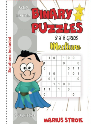 Binary Puzzles medium - vol.9