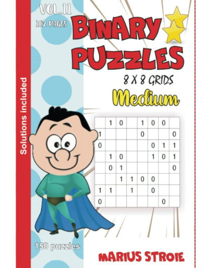 Binary Puzzles medium - vol.11