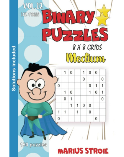 Binary Puzzles medium - vol.12
