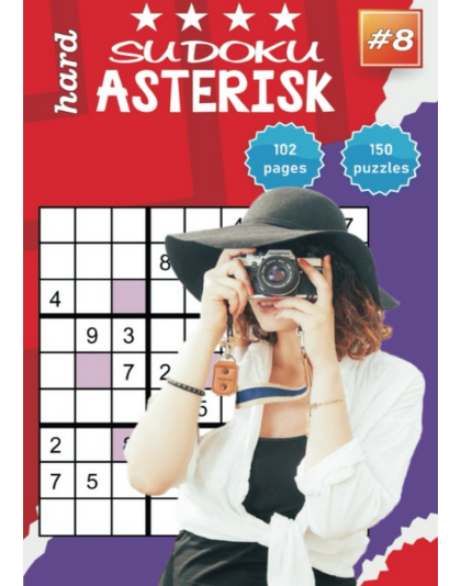 Sudoku Asterisk hard - vol.8