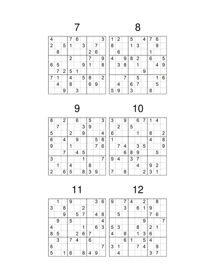 Classic Sudoku Easy vol. 1