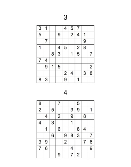 Classic Sudoku Easy vol. 3