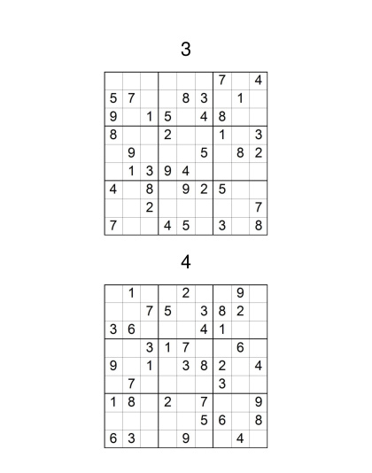 Classic Sudoku Easy vol. 4