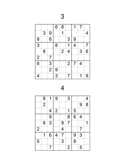 Classic Sudoku Easy vol. 7