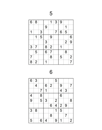 Classic Sudoku Easy vol. 5