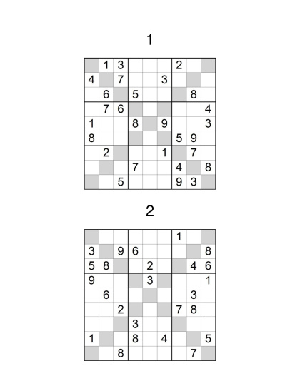 Sudoku X Medium Vol. 2