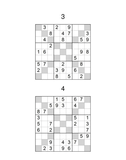 Sudoku X Medium Vol. 1