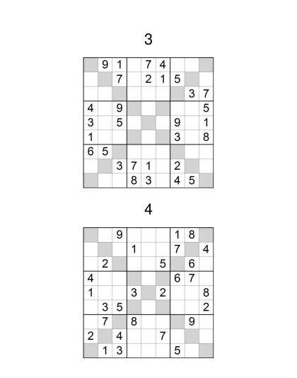 Sudoku X Medium Vol. 4