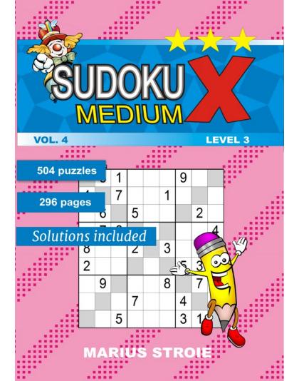 Sudoku X Medium Vol. 4