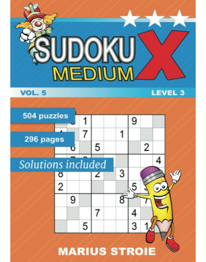 Sudoku X Medium Vol. 5