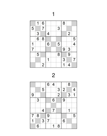 Sudoku X Medium Vol. 5