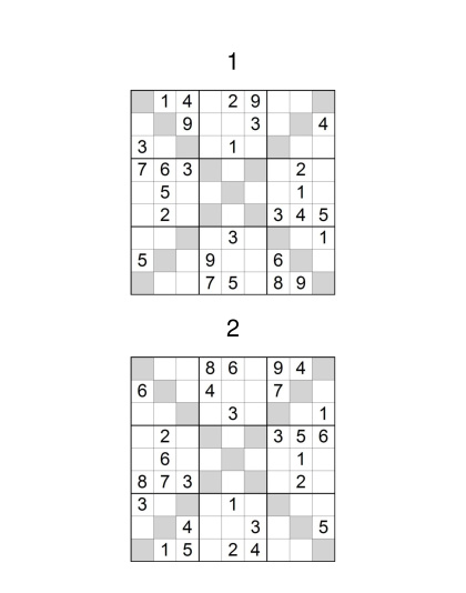 Sudoku X Medium Vol. 6