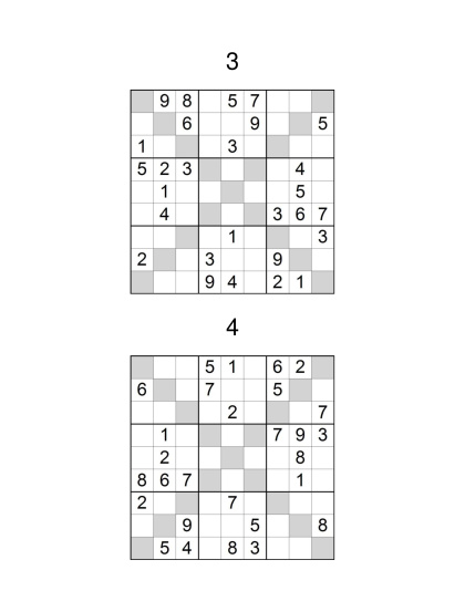 Sudoku X Medium Vol. 5
