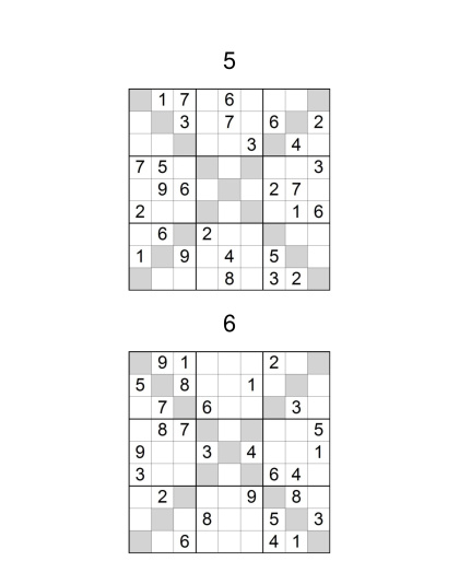 Sudoku X Medium Vol. 6