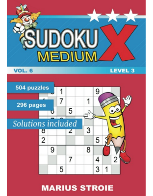 Sudoku X Medium Vol. 6