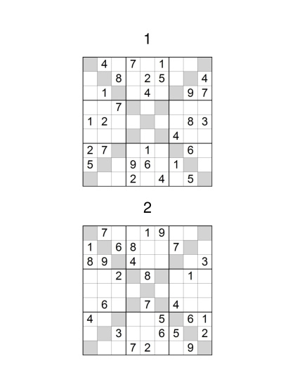 Sudoku X Medium Vol. 9