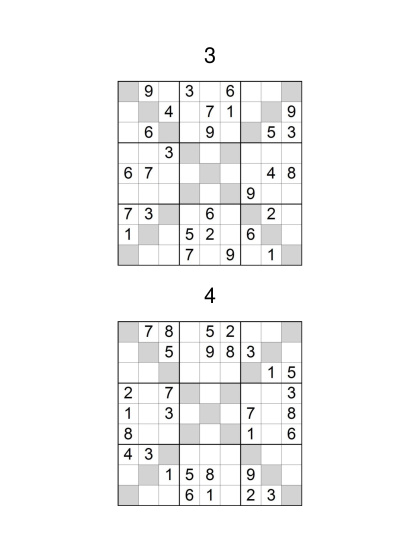 Sudoku X Medium Vol. 8
