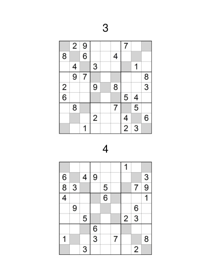 Sudoku X Medium Vol. 9