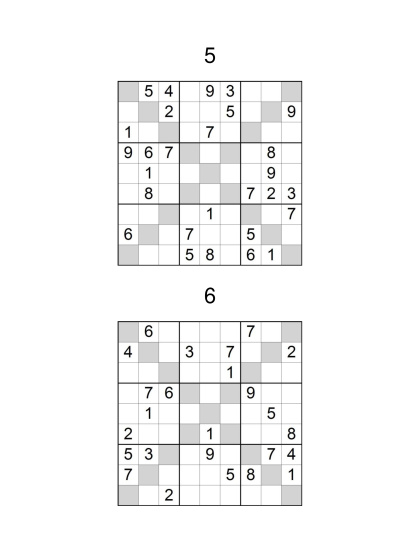 Sudoku X Medium Vol. 9