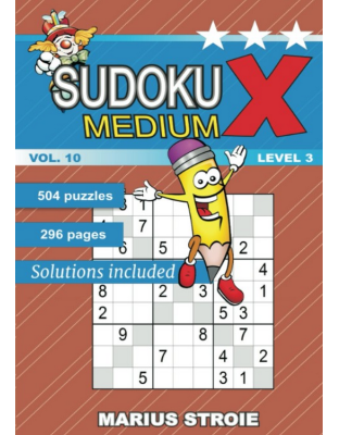 Sudoku X Medium Vol. 10